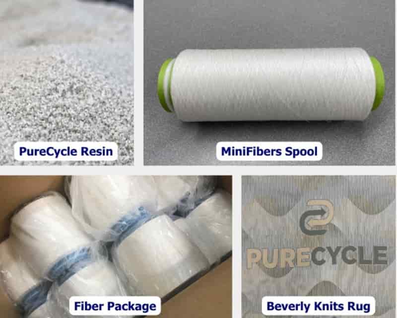 PureCycle, MiniFIBERS, Beverly Knits Complete Successful Trial with PCR Resin