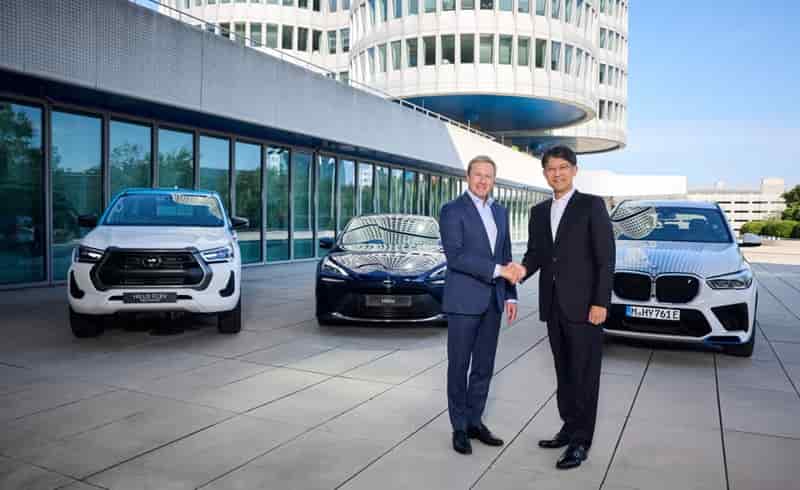 BMW and Toyota have announced a collaboration to develop a hydrogen fuel-cell vehicle set for release in 2028